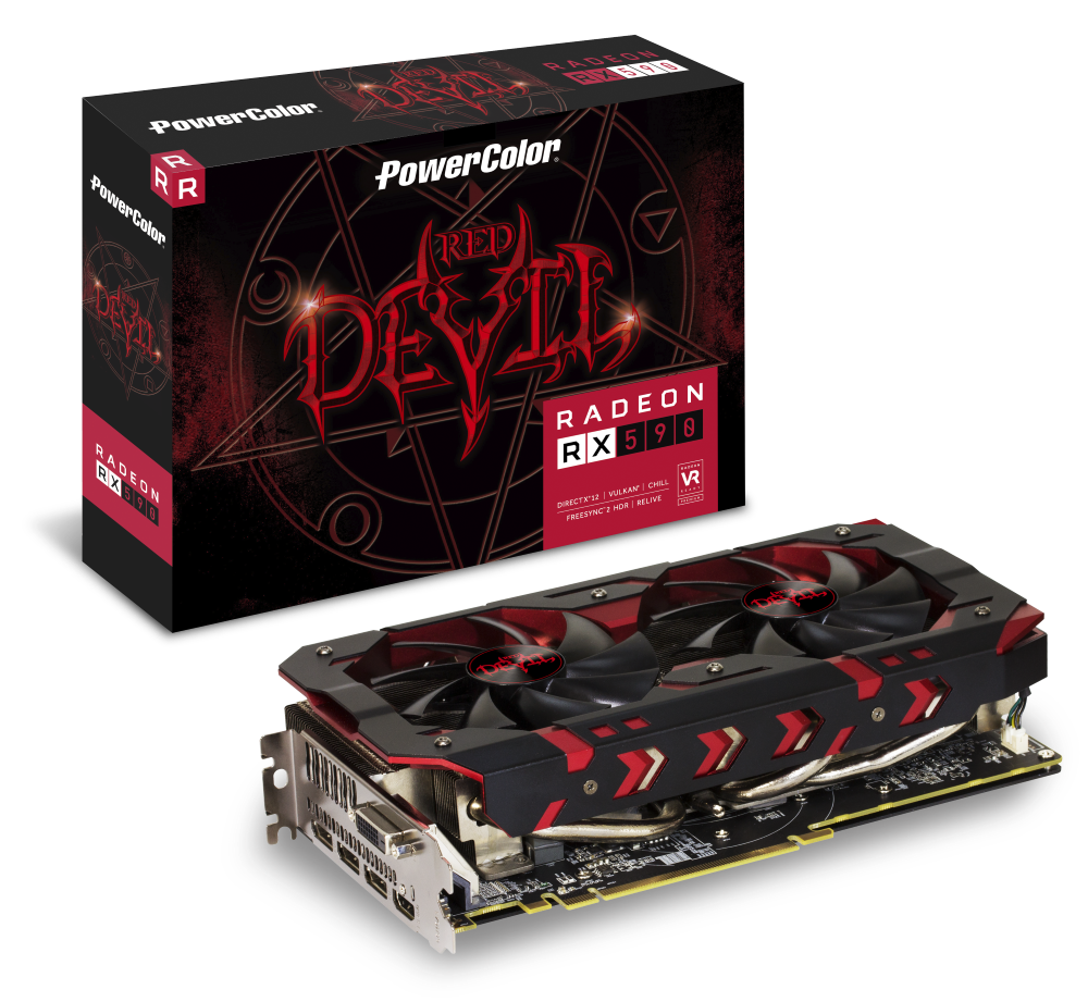 AMD 「RX 590」搭載グラフィックカード「Red Devil RX 590 8GB GDDR5 ...